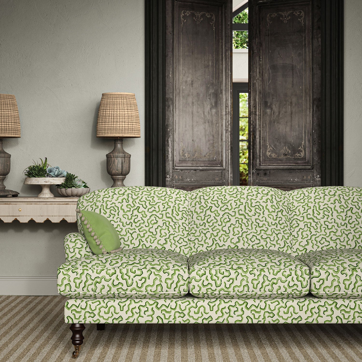 Linwood Scrunched Maze Made to Measure Curtains