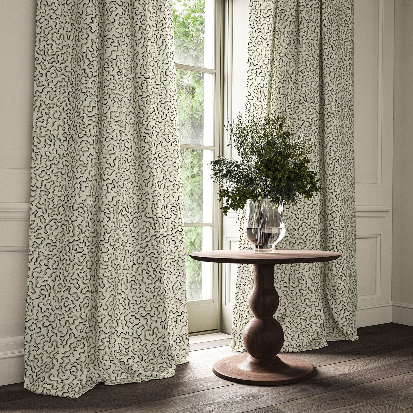Linwood Scrunched Poodle Made to Measure Curtains