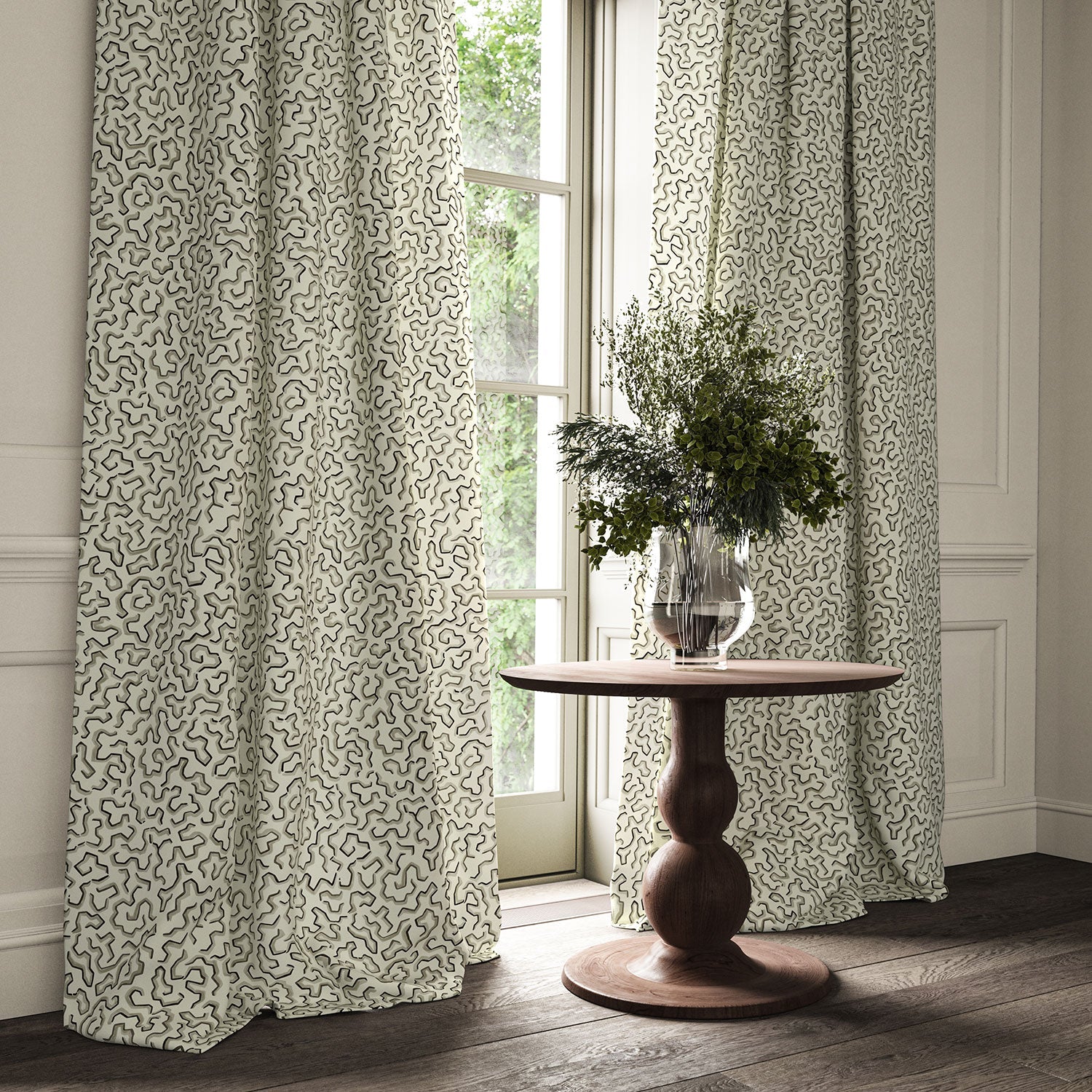 Linwood Scrunched Poodle Made to Measure Curtains