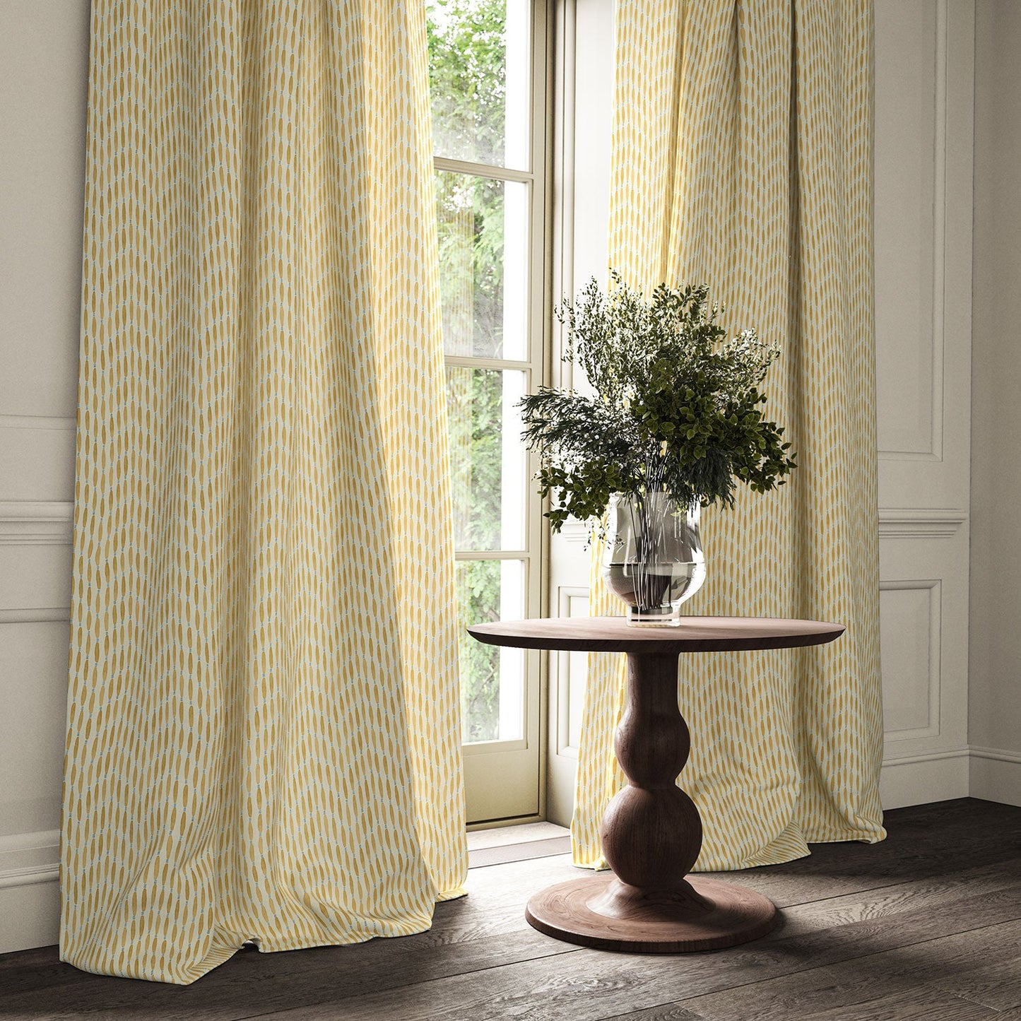 Linwood Smocked Baguette Made to Measure Curtains