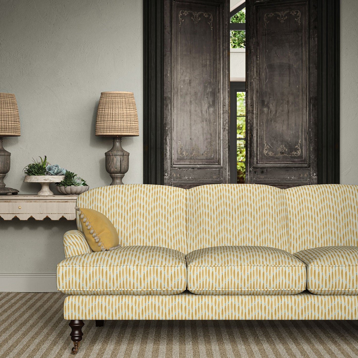 Linwood Smocked Baguette Made to Measure Curtains