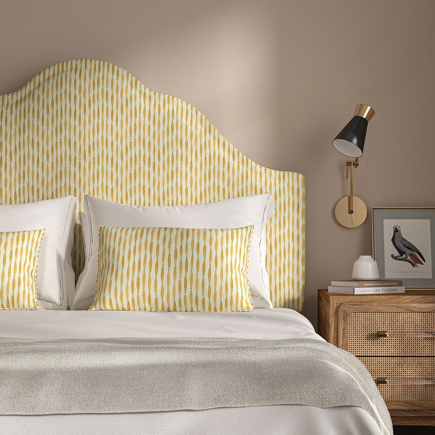 Linwood Smocked Baguette Made to Measure Curtains