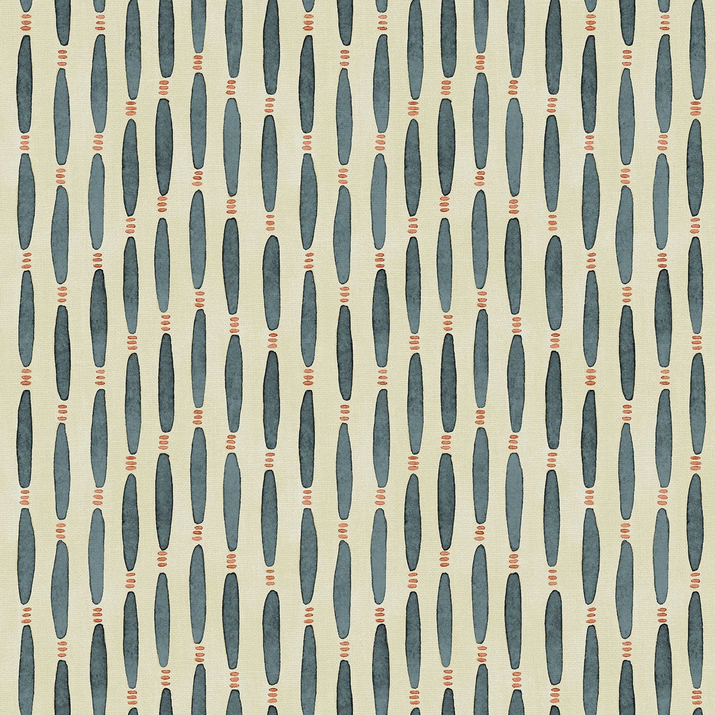 Linwood Smocked Squid Ink Made to Measure Curtains