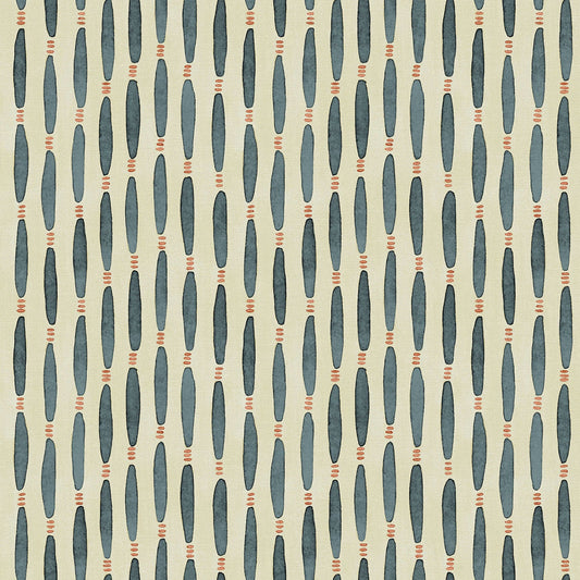 Linwood Smocked Squid Ink Made to Measure Curtains