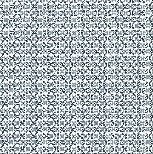 Chess Littlecote Indigo Made to Measure Curtains