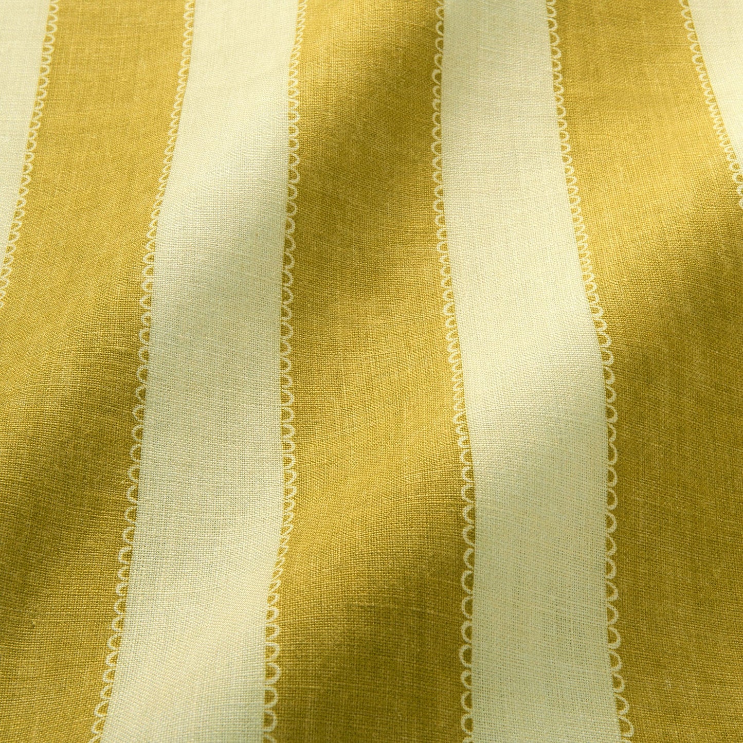 Linwood Lola Stripe Dijon Made to Measure Curtains