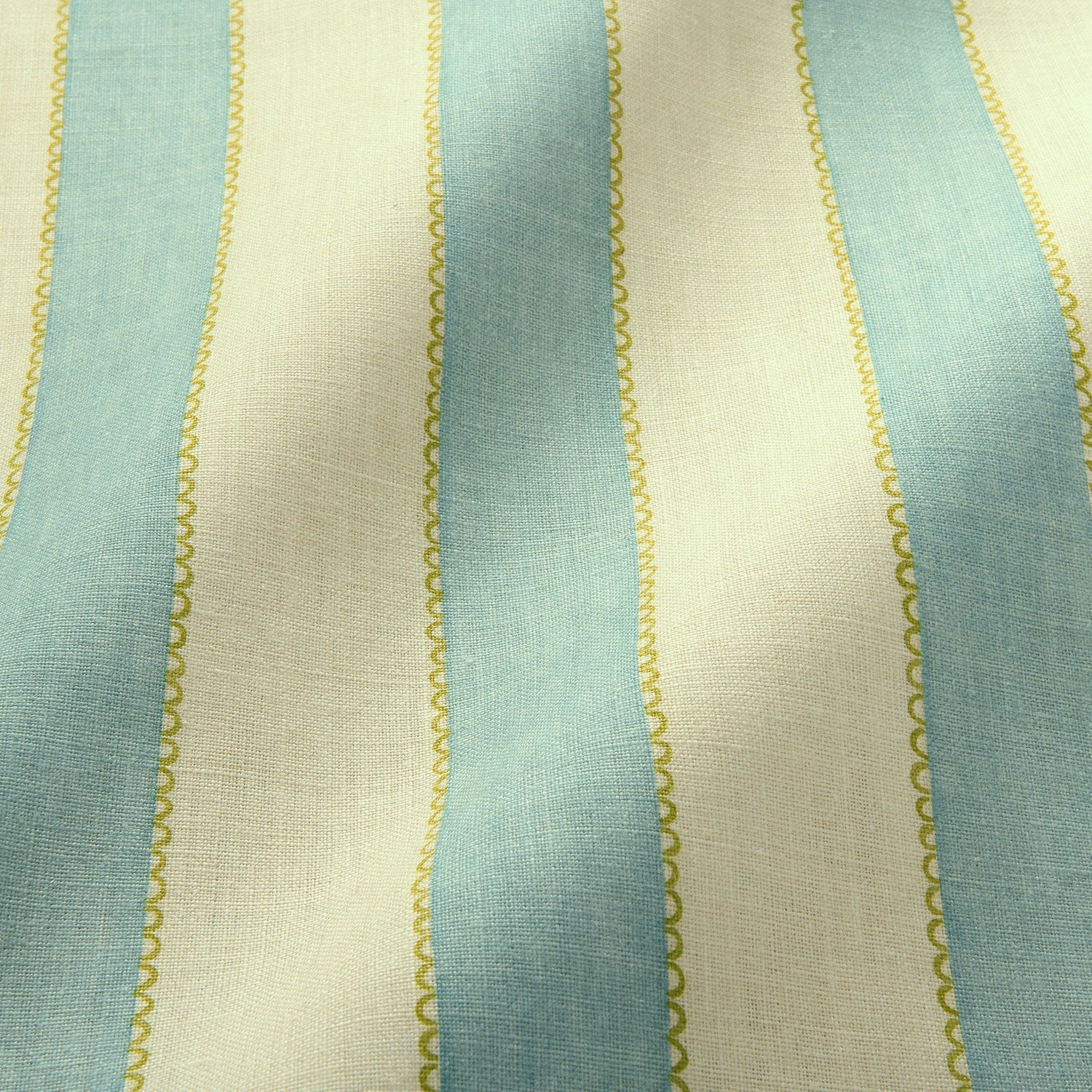 Linwood Lola Stripe Everglade Made to Measure Curtains
