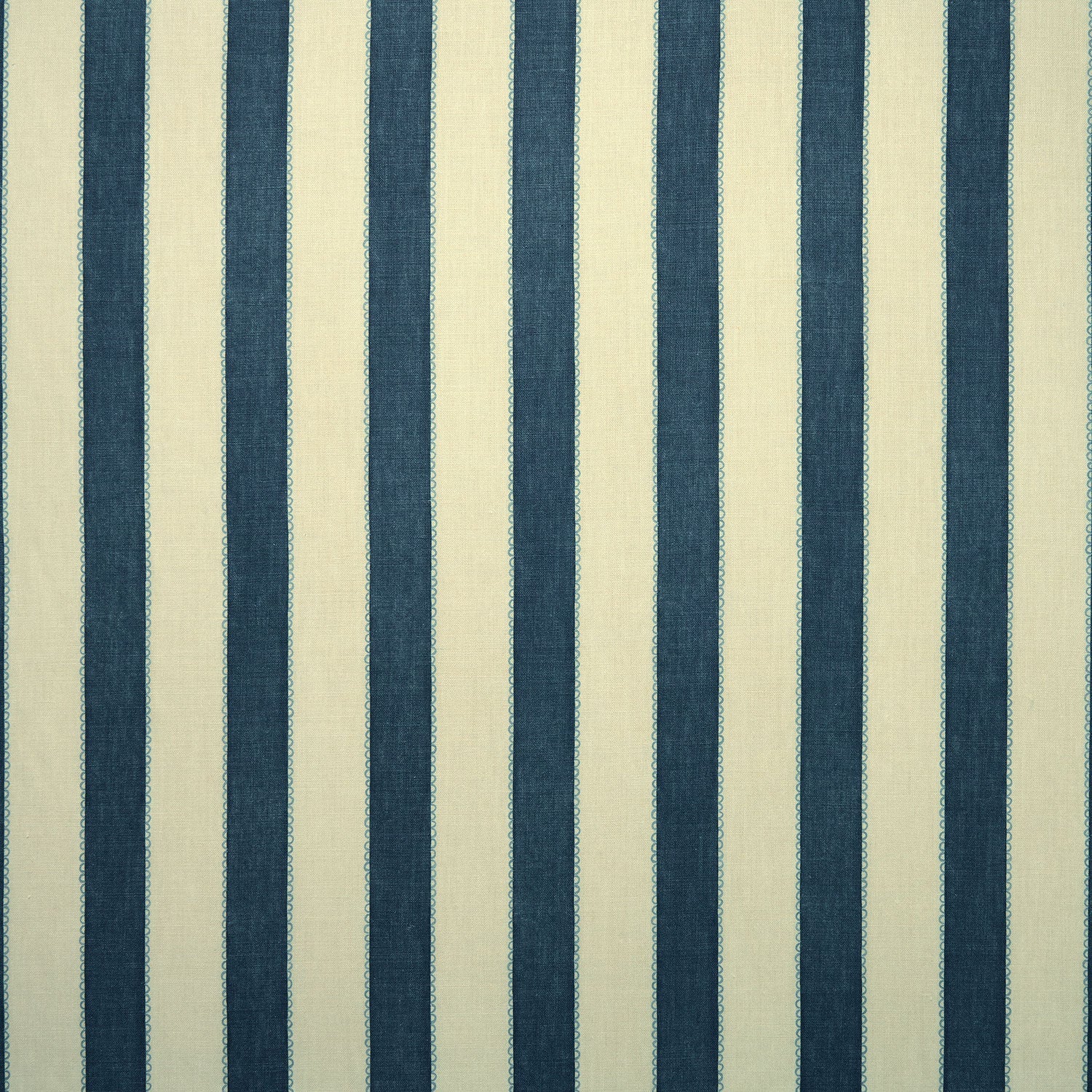 Linwood Lola Stripe Indigo Made to Measure Curtains