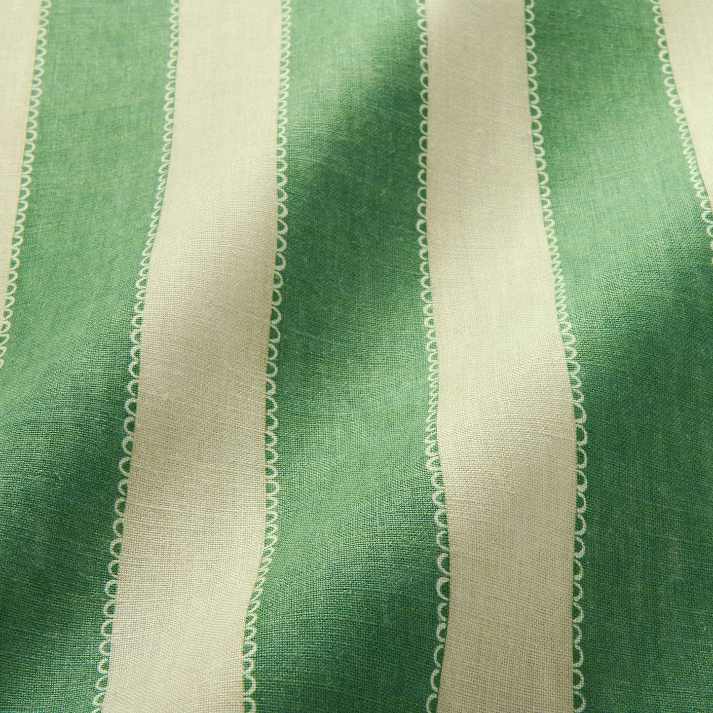 Linwood Lola Stripe Kryptonite Made to Measure Curtains
