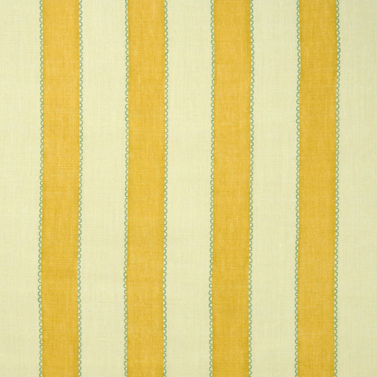 Linwood Lola Stripe Marguerites FR Made to Measure Curtains