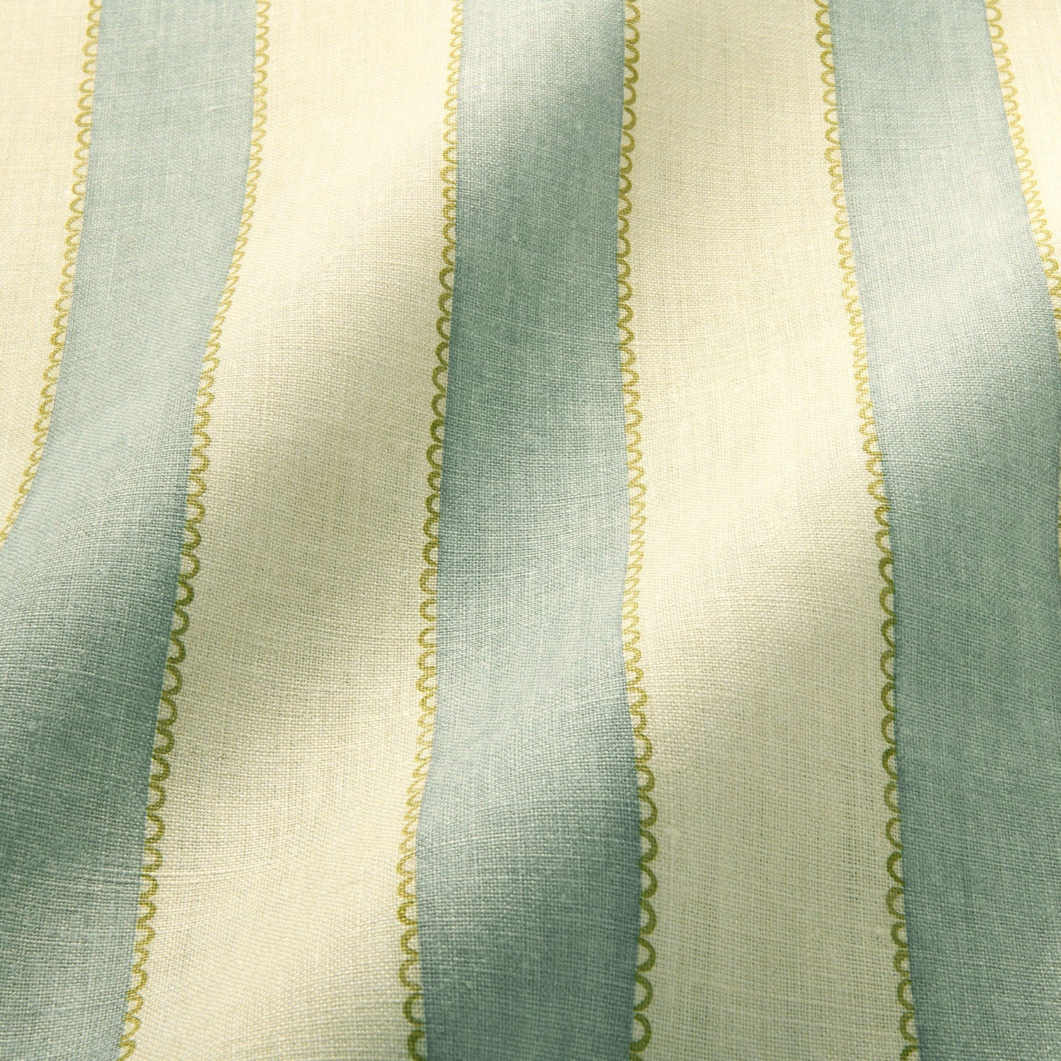 Linwood Lola Stripe Moonbeam Made to Measure Curtains