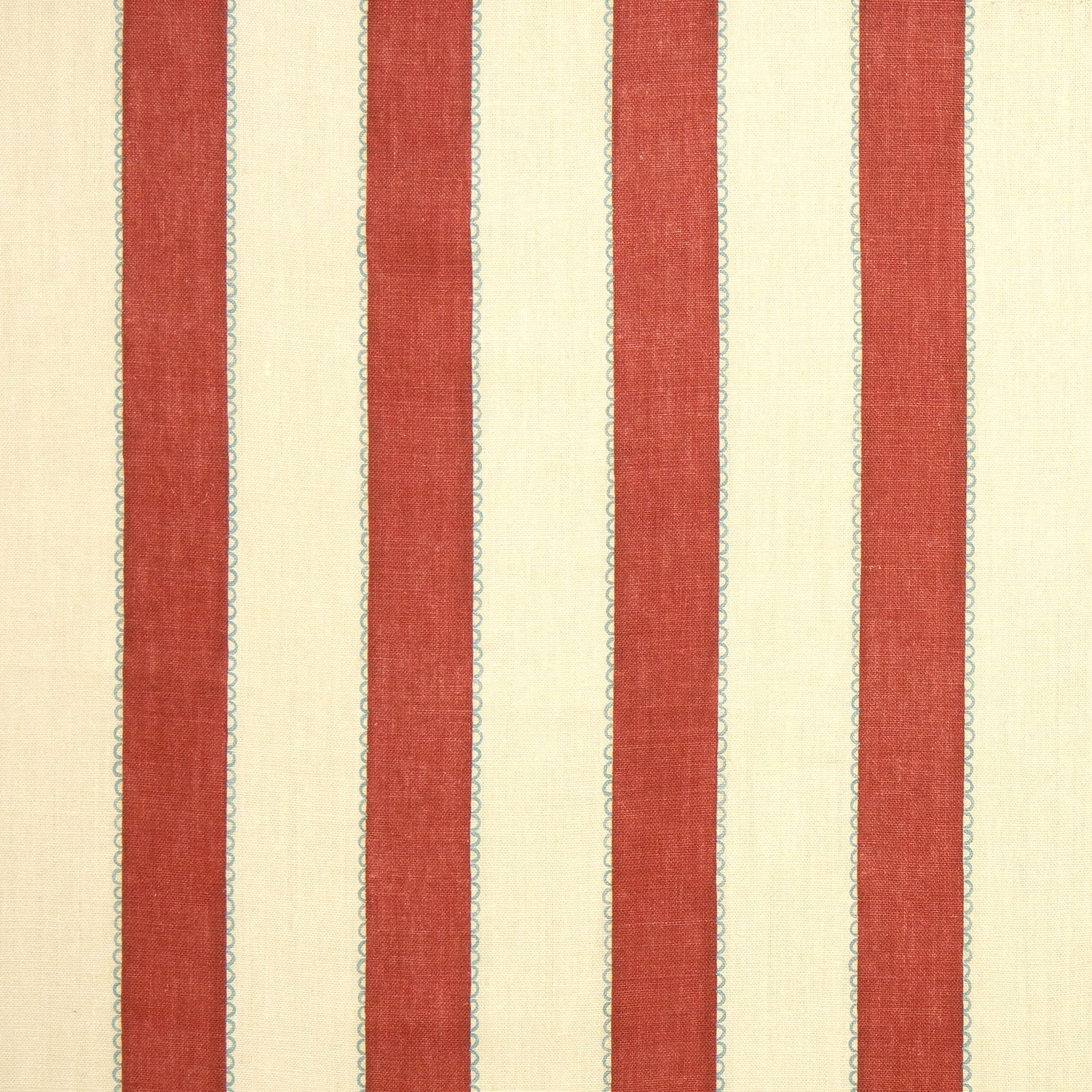 Linwood Lola Stripe Red Riding Hood Made to Measure Curtains