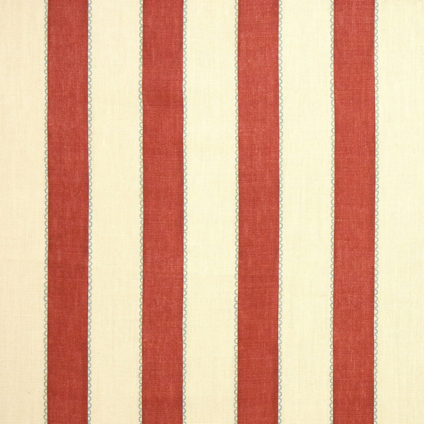 Linwood Lola Stripe Red Riding Hood FR Made to Measure Curtains