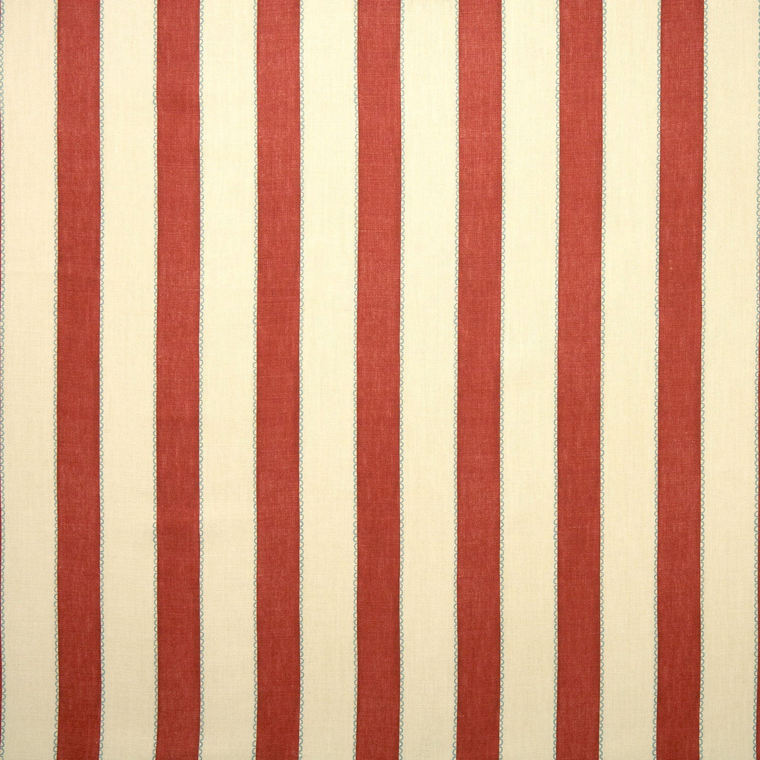 Linwood Lola Stripe Red Riding Hood FR Made to Measure Curtains
