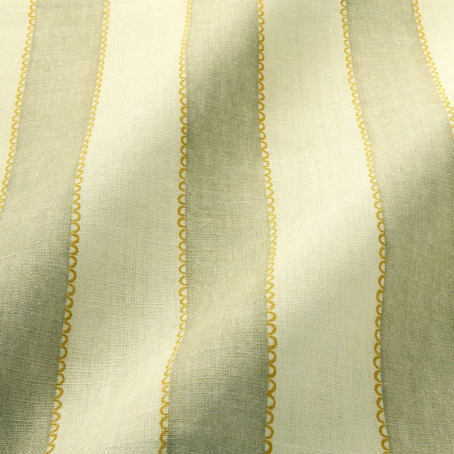 Linwood Lola Stripe Straw Hat Made to Measure Curtains