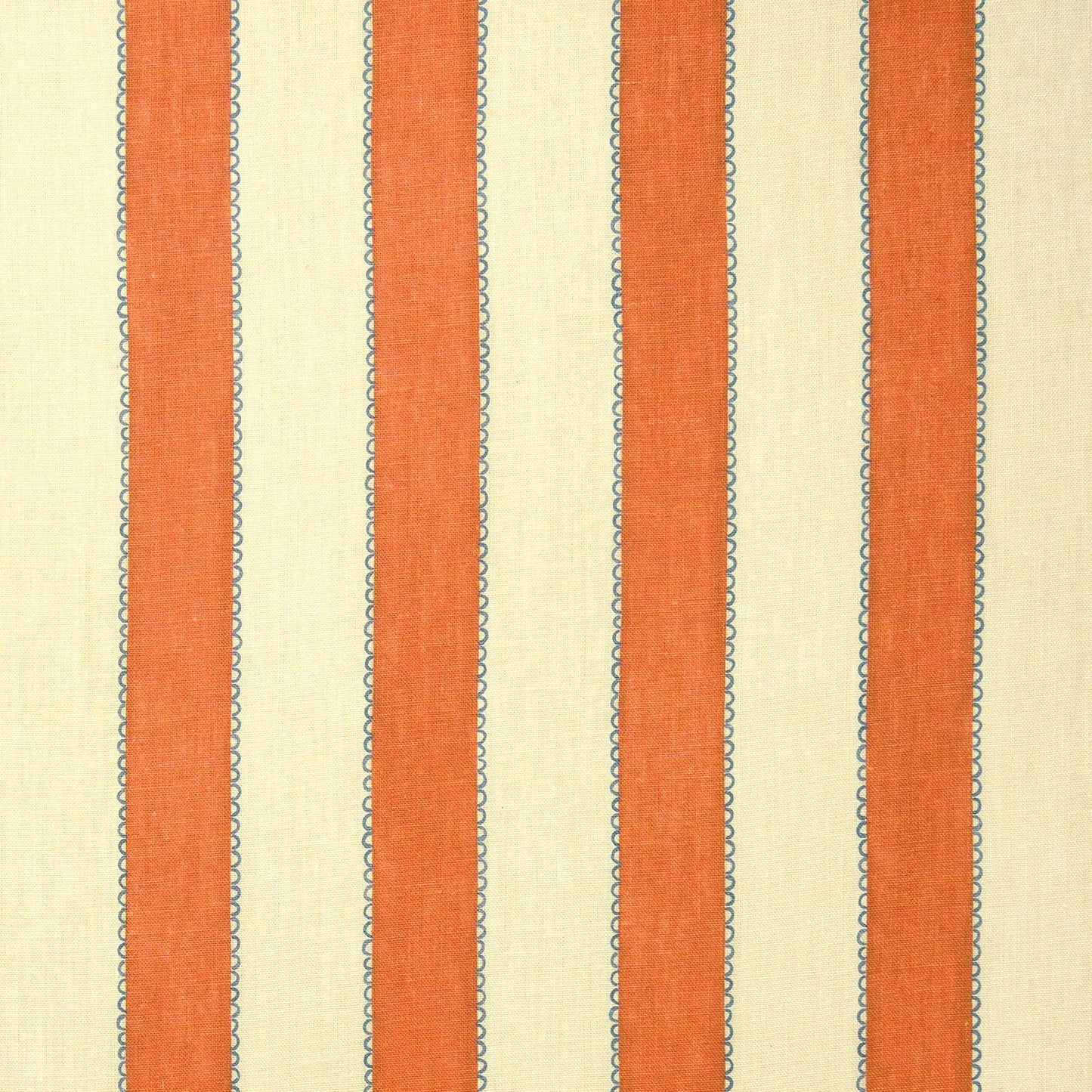 Linwood Lola Stripe Traffic Cone FR Made to Measure Curtains
