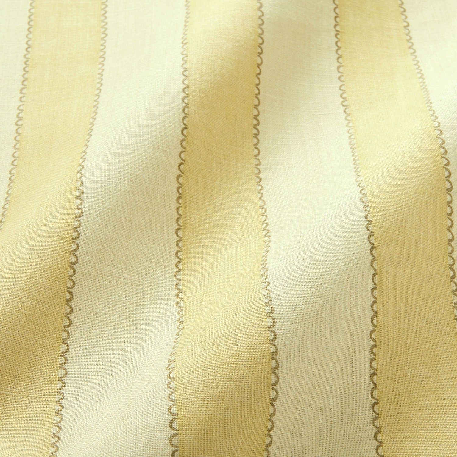Linwood Lola Stripe Vanilla Slice Made to Measure Curtains