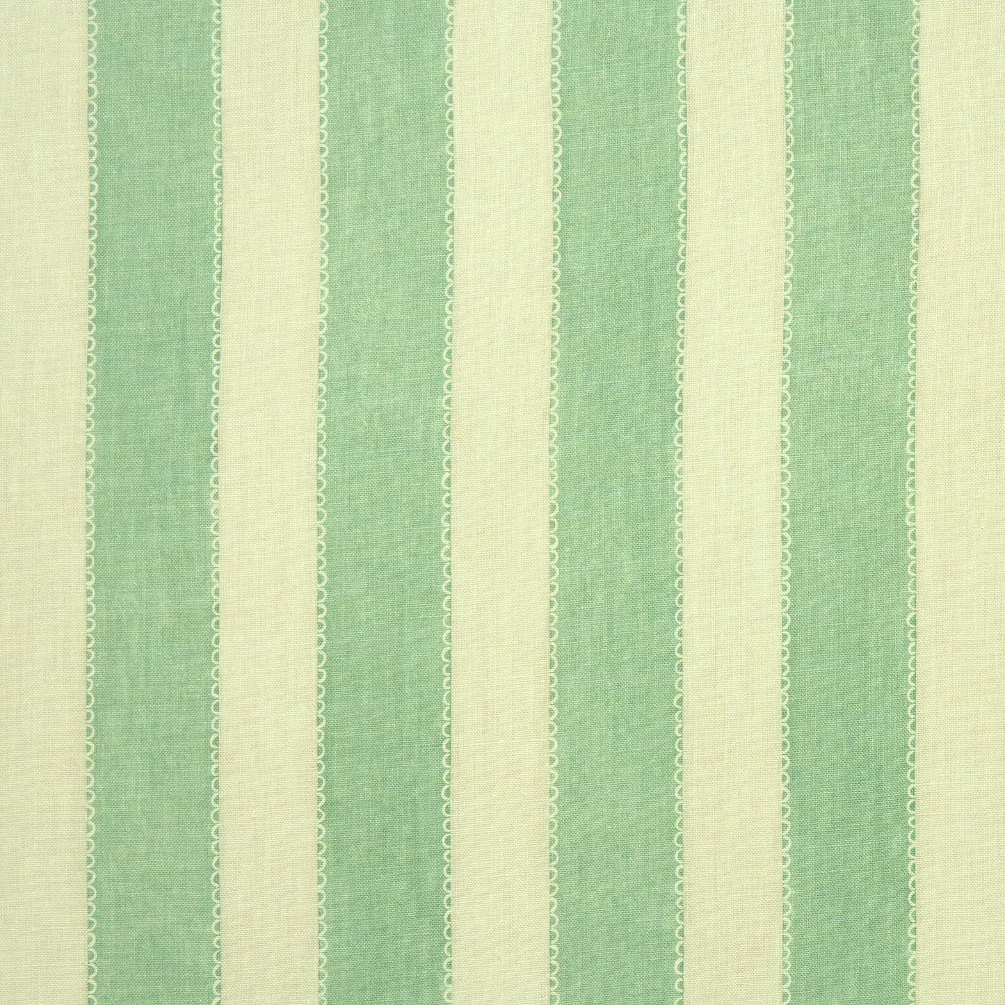Linwood Lola Stripe Winter Green FR Made to Measure Curtains