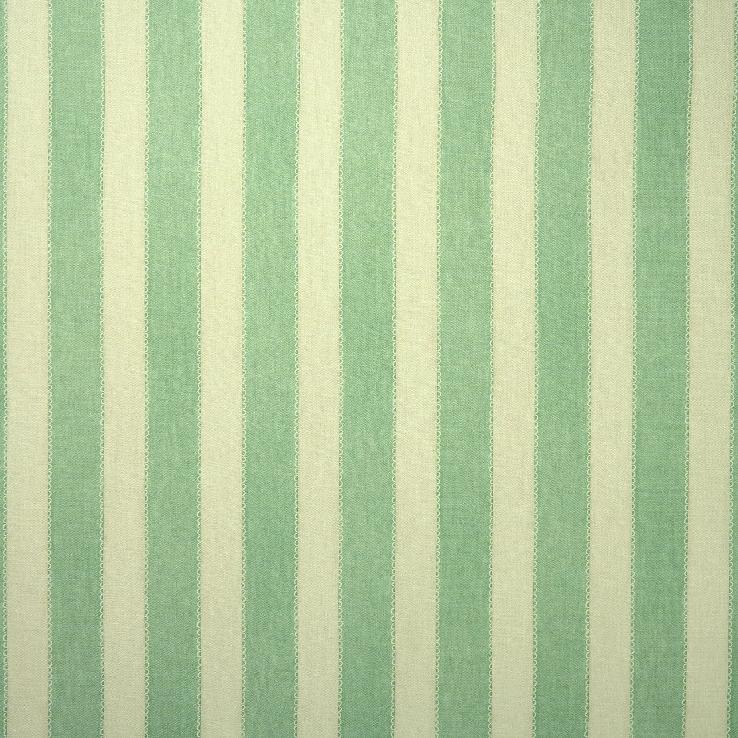 Linwood Lola Stripe Winter Green FR Made to Measure Curtains