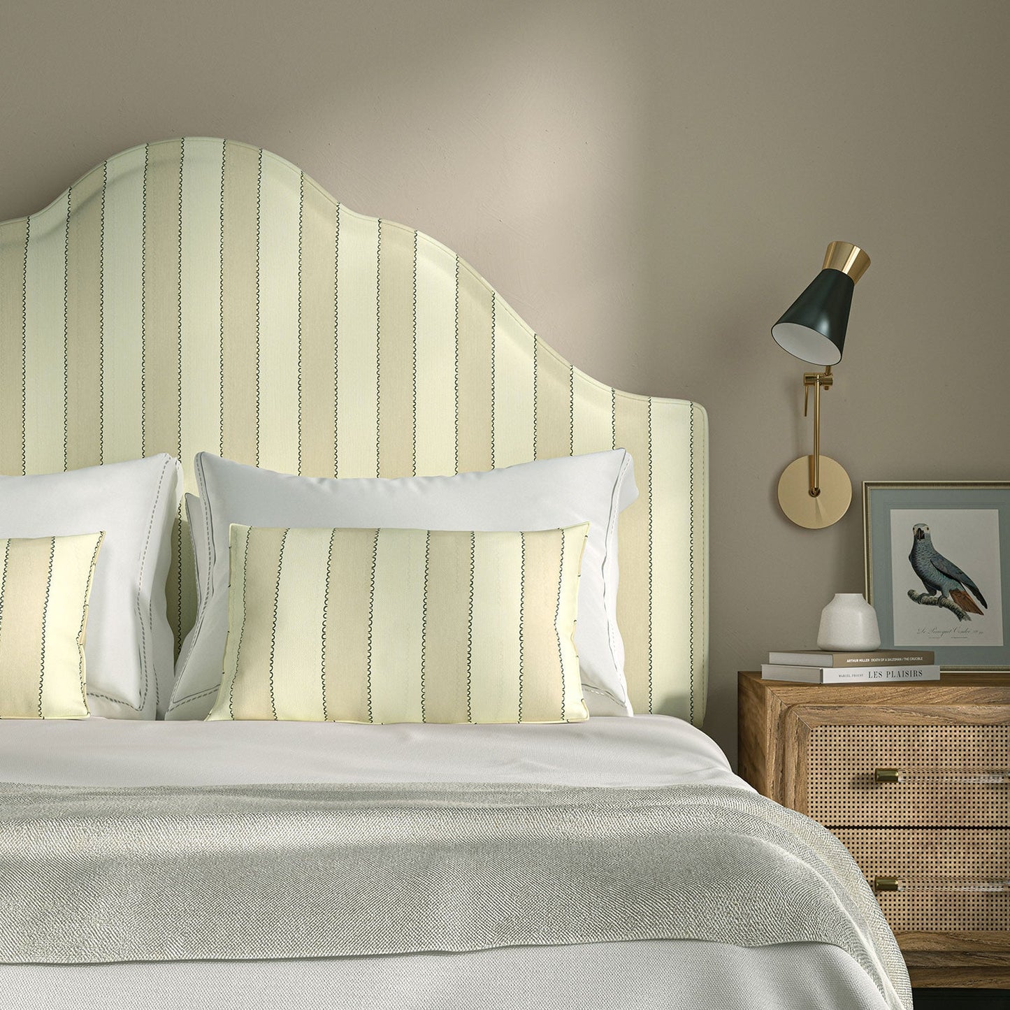 Linwood Lola Stripe Audrey FR Made to Measure Curtains