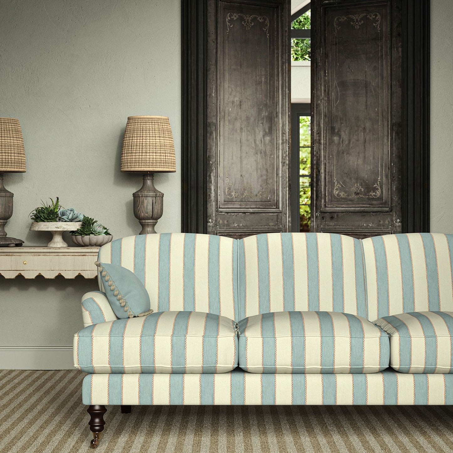 Linwood Lola Stripe Cancan Made to Measure Curtains