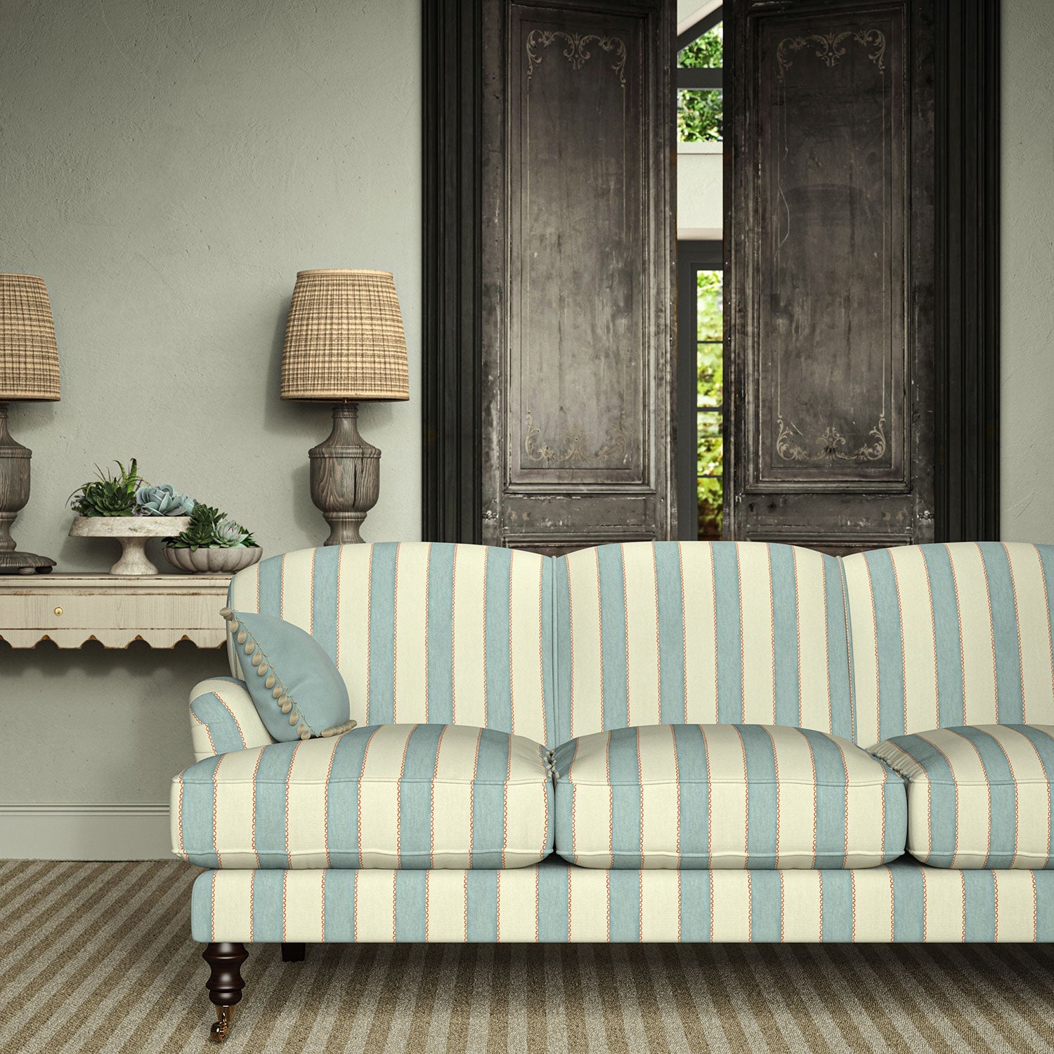 Linwood Lola Stripe Cancan FR Made to Measure Curtains