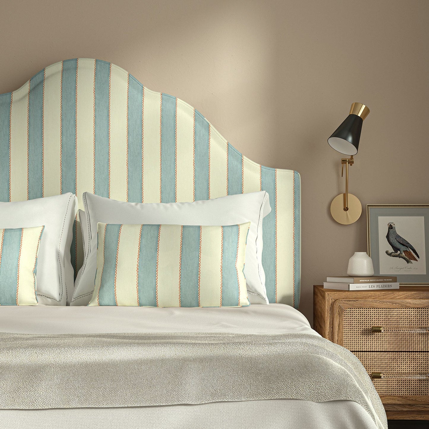 Linwood Lola Stripe Cancan Made to Measure Curtains