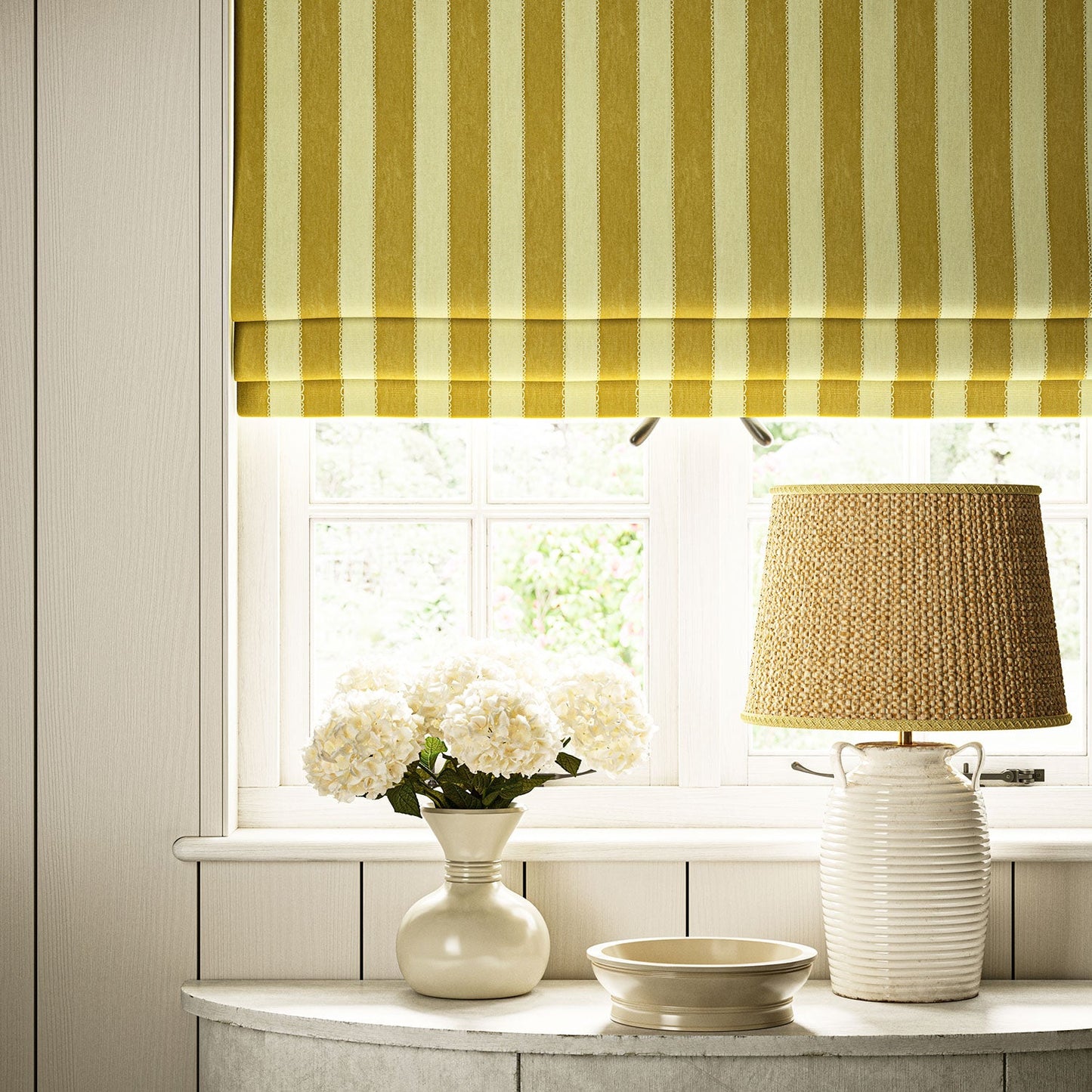 Linwood Lola Stripe Dijon FR Made to Measure Curtains