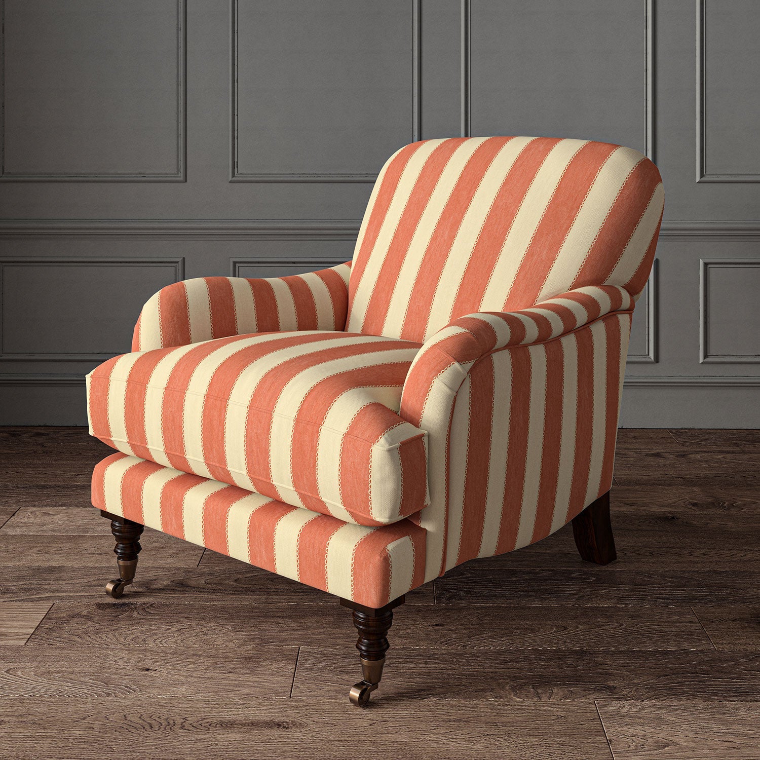 Linwood Lola Stripe Firefly Made to Measure Curtains