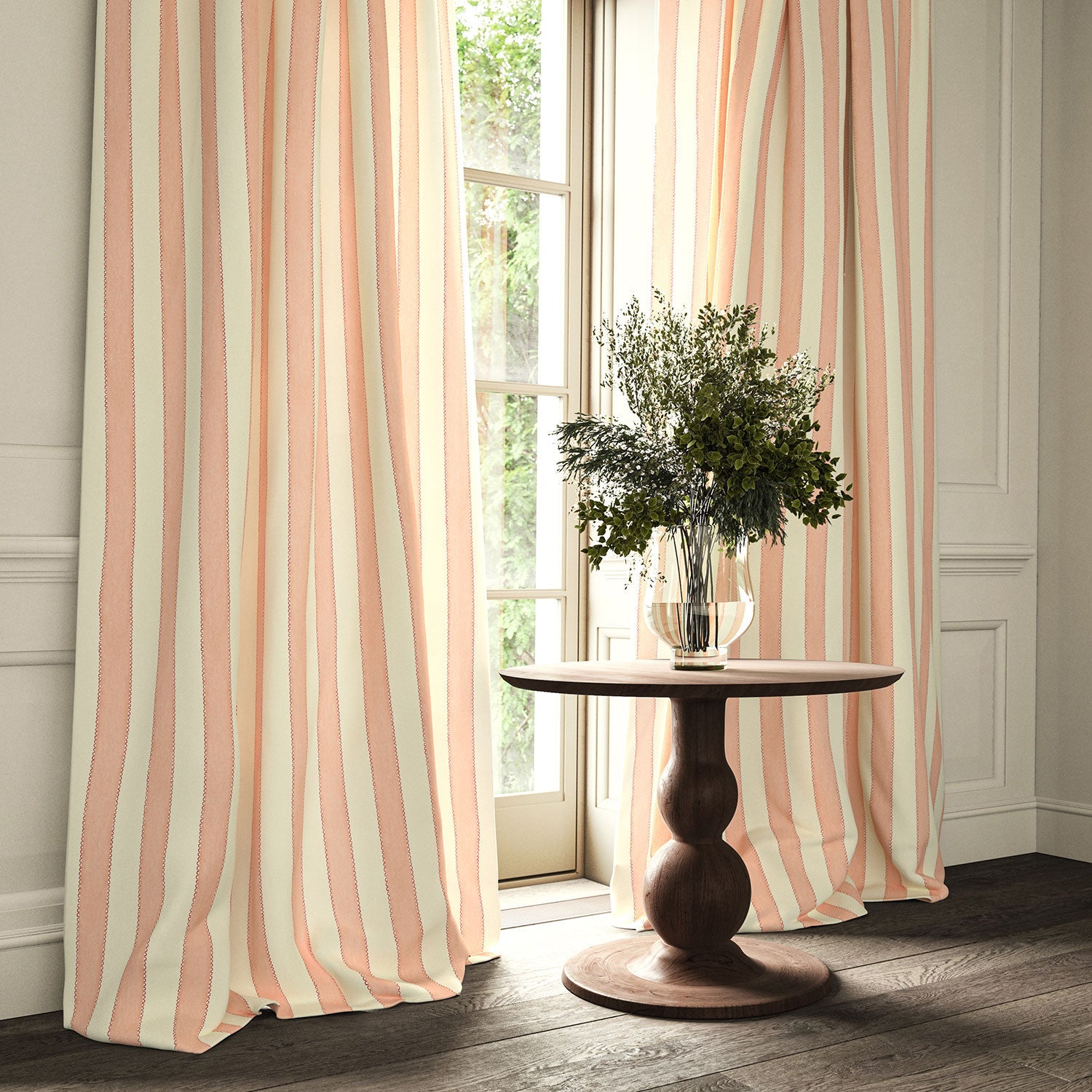Linwood Lola Stripe Pavlova Made to Measure Curtains