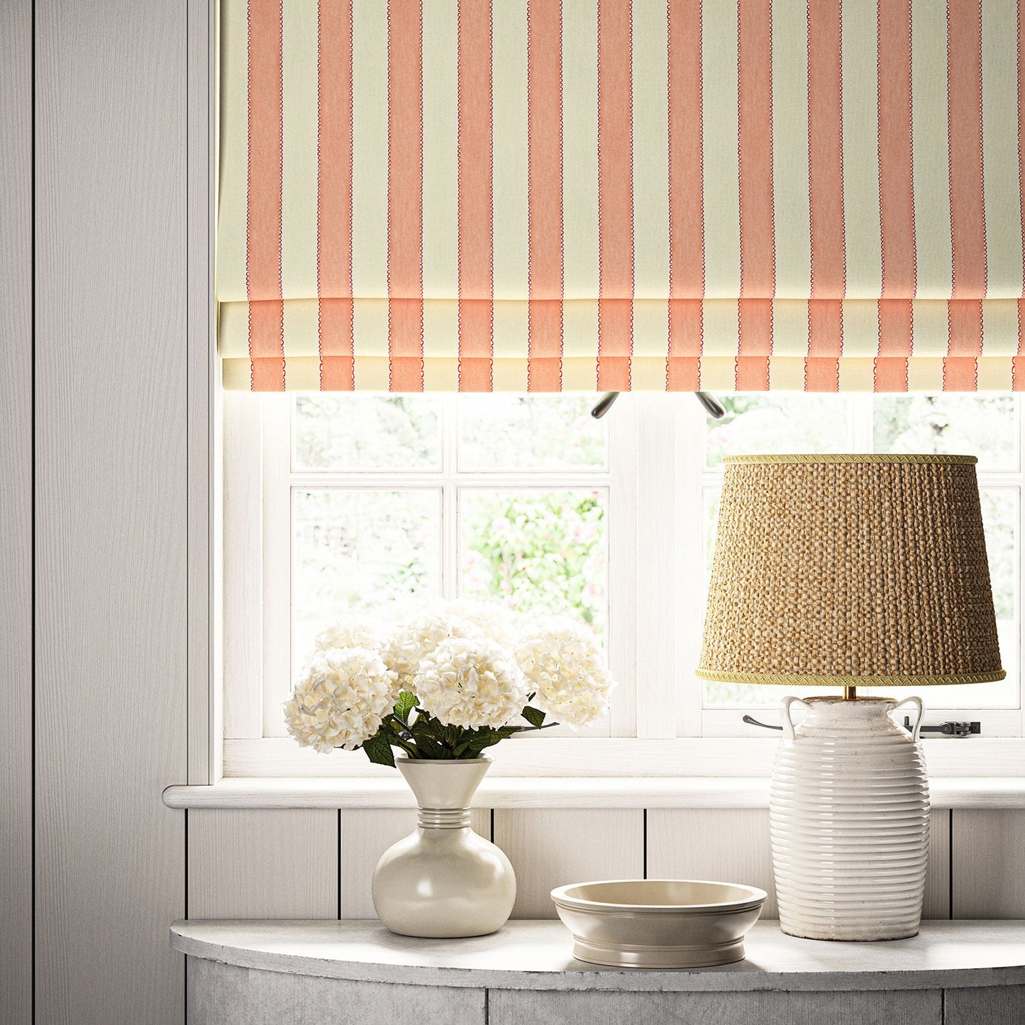 Linwood Lola Stripe Pavlova FR Made to Measure Curtains