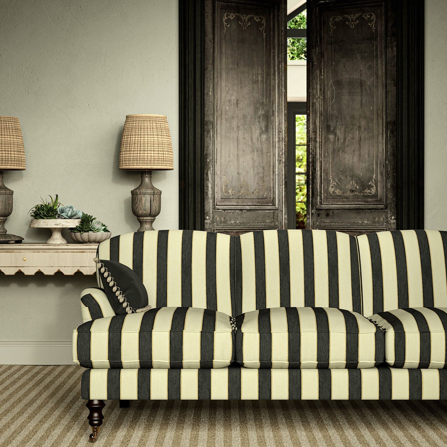 Linwood Lola Stripe Spellbound Made to Measure Curtains