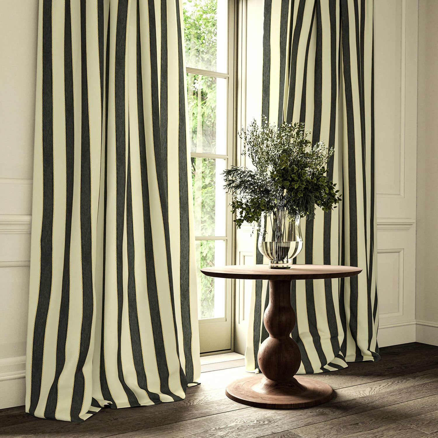 Linwood Lola Stripe Spellbound FR Made to Measure Curtains