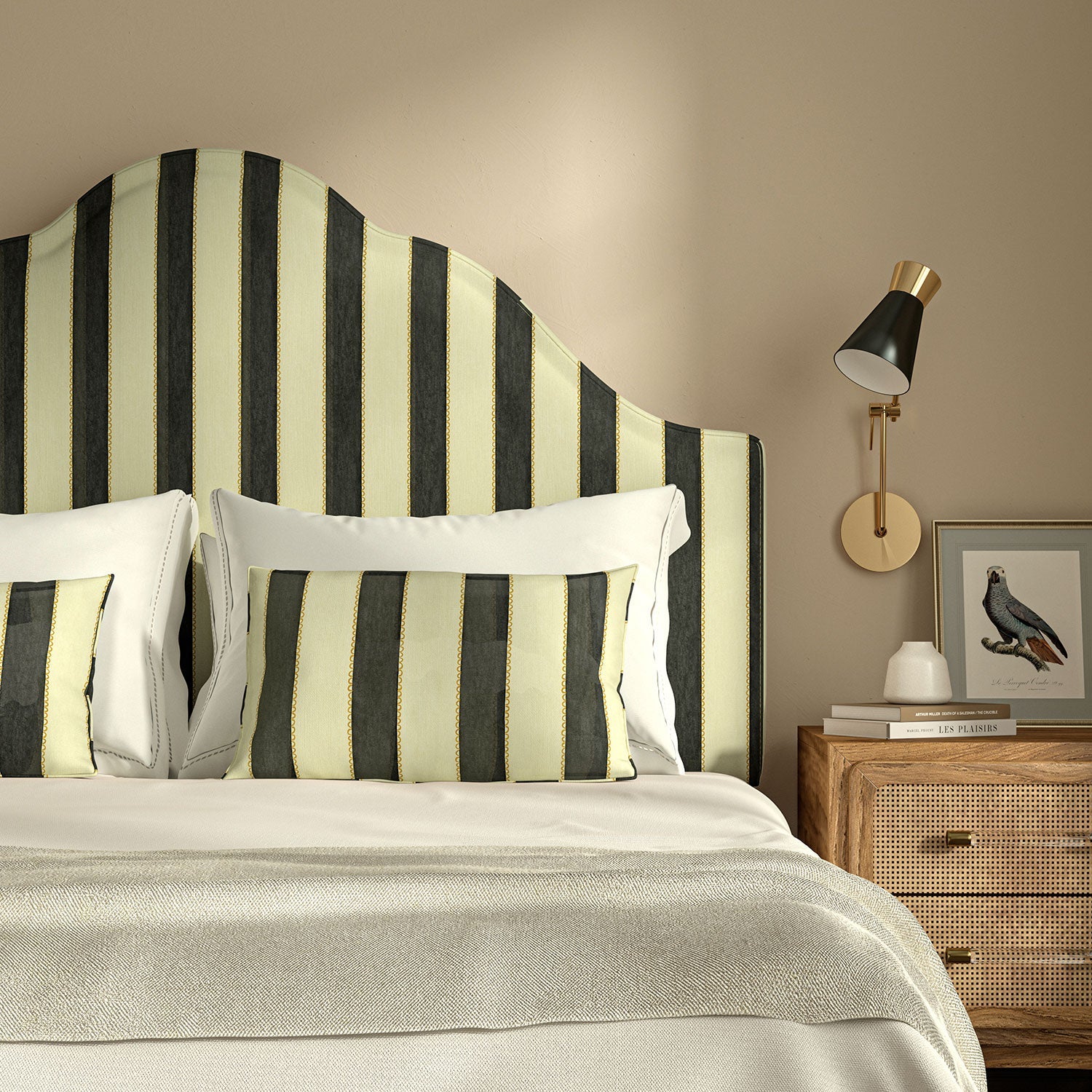 Linwood Lola Stripe Spellbound FR Made to Measure Curtains
