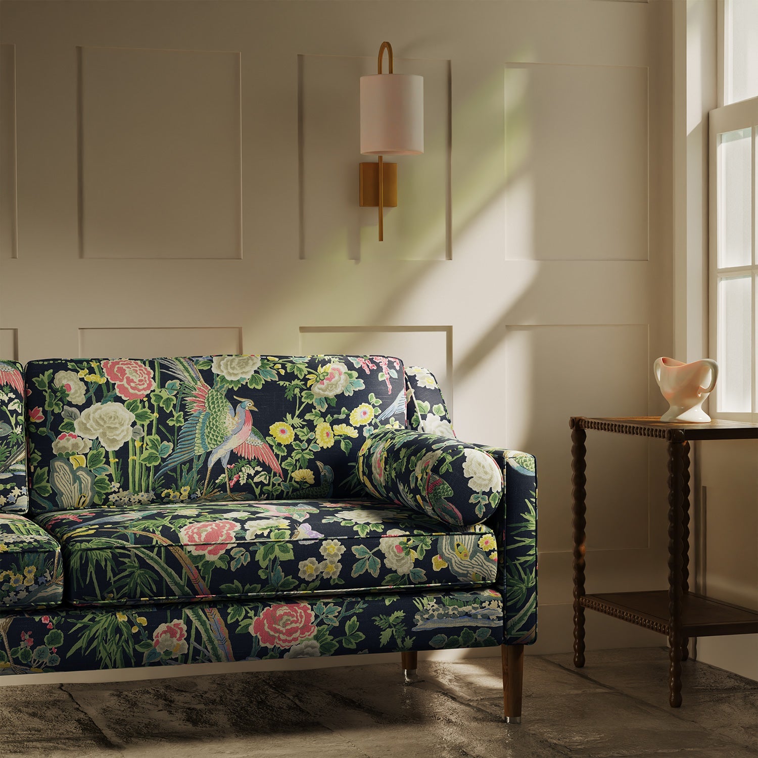 Linwood Mandai Bloom Made to Measure Curtains
