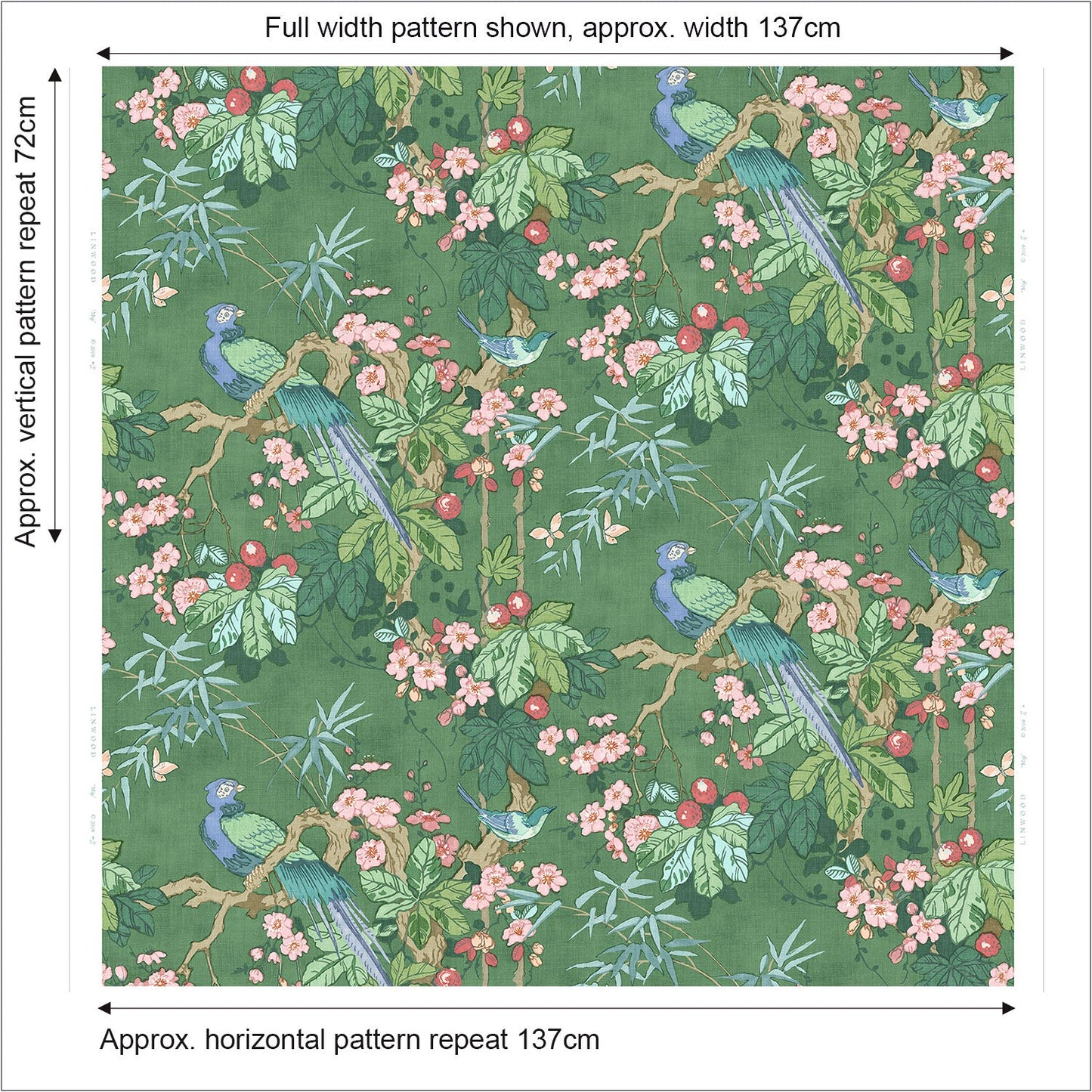 Linwood Miji Juniper FR Made to Measure Curtains