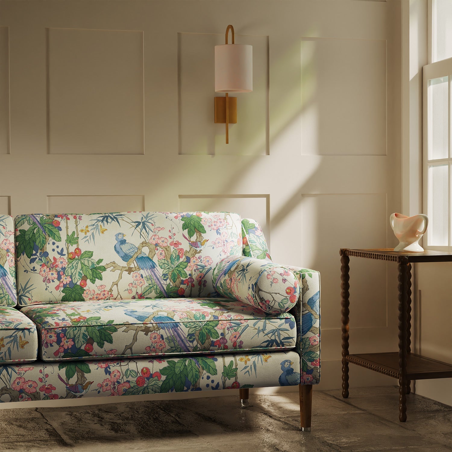 Linwood Miji Aloe Made to Measure Curtains