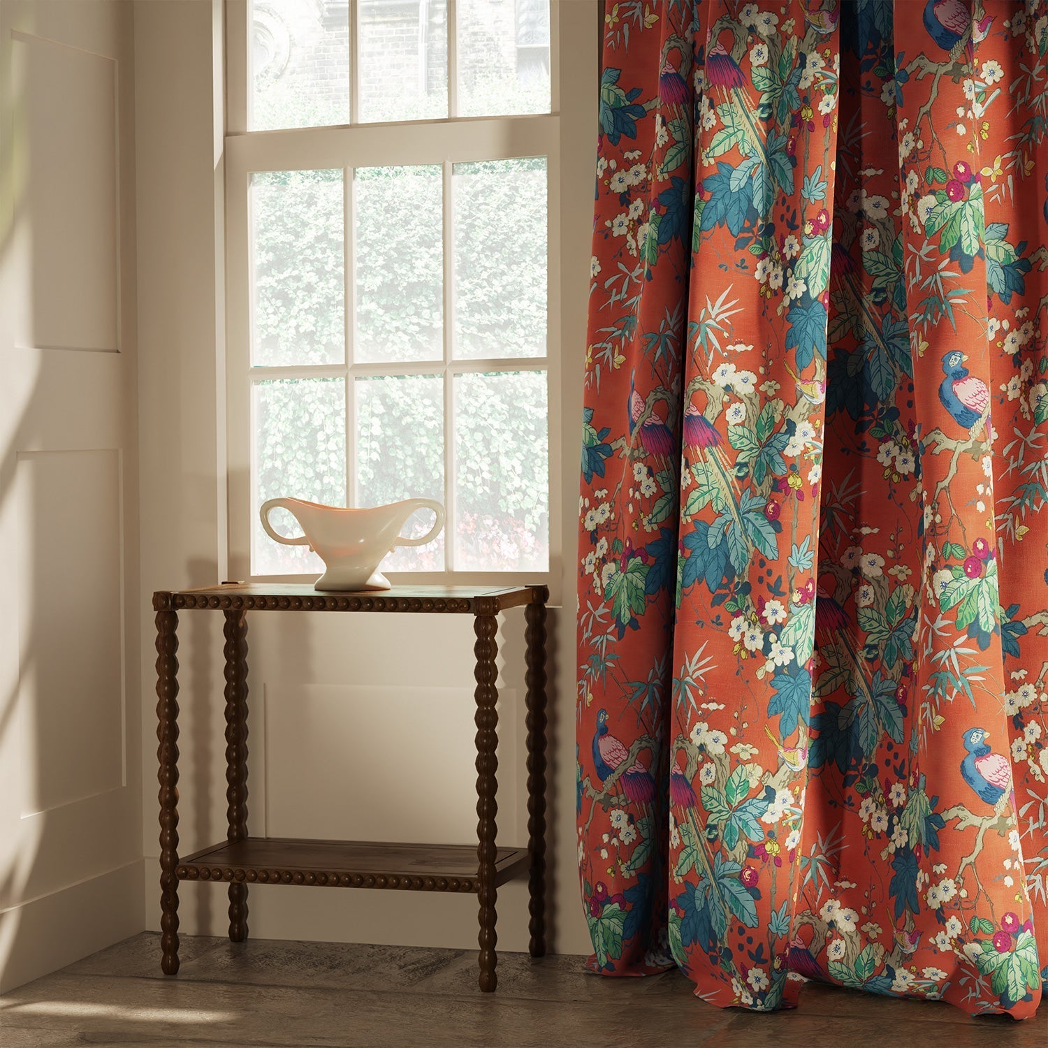 Linwood Miji Tomato Made to Measure Curtains