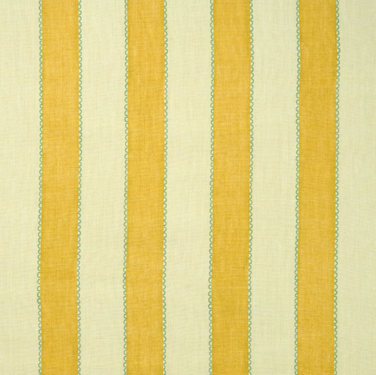 Marguerites Lola Stripe Linwood fabric cooshy 
