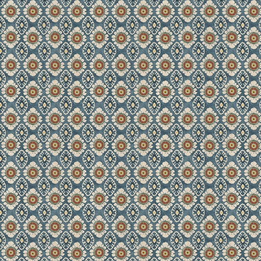 Chess Maya Denim Made to Measure Roman Blinds
