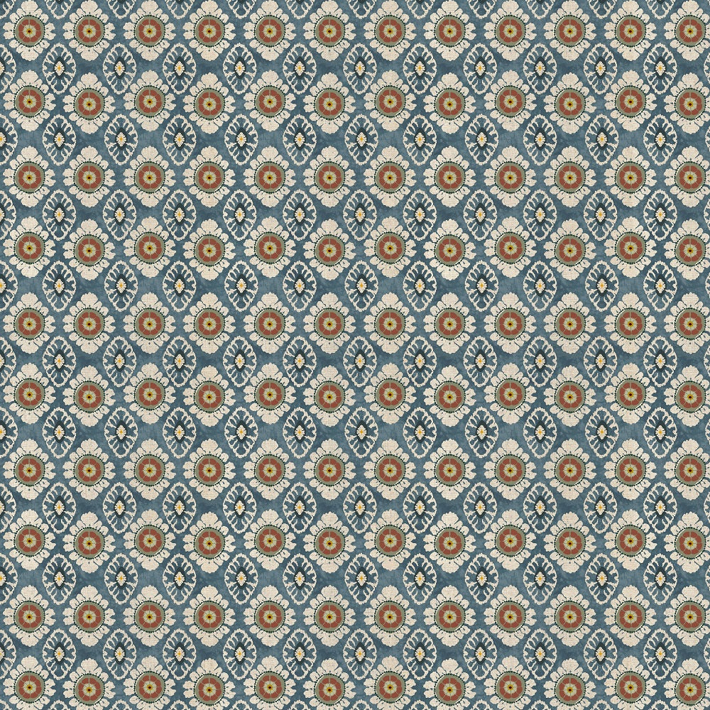 Chess Maya Denim Made to Measure Curtains