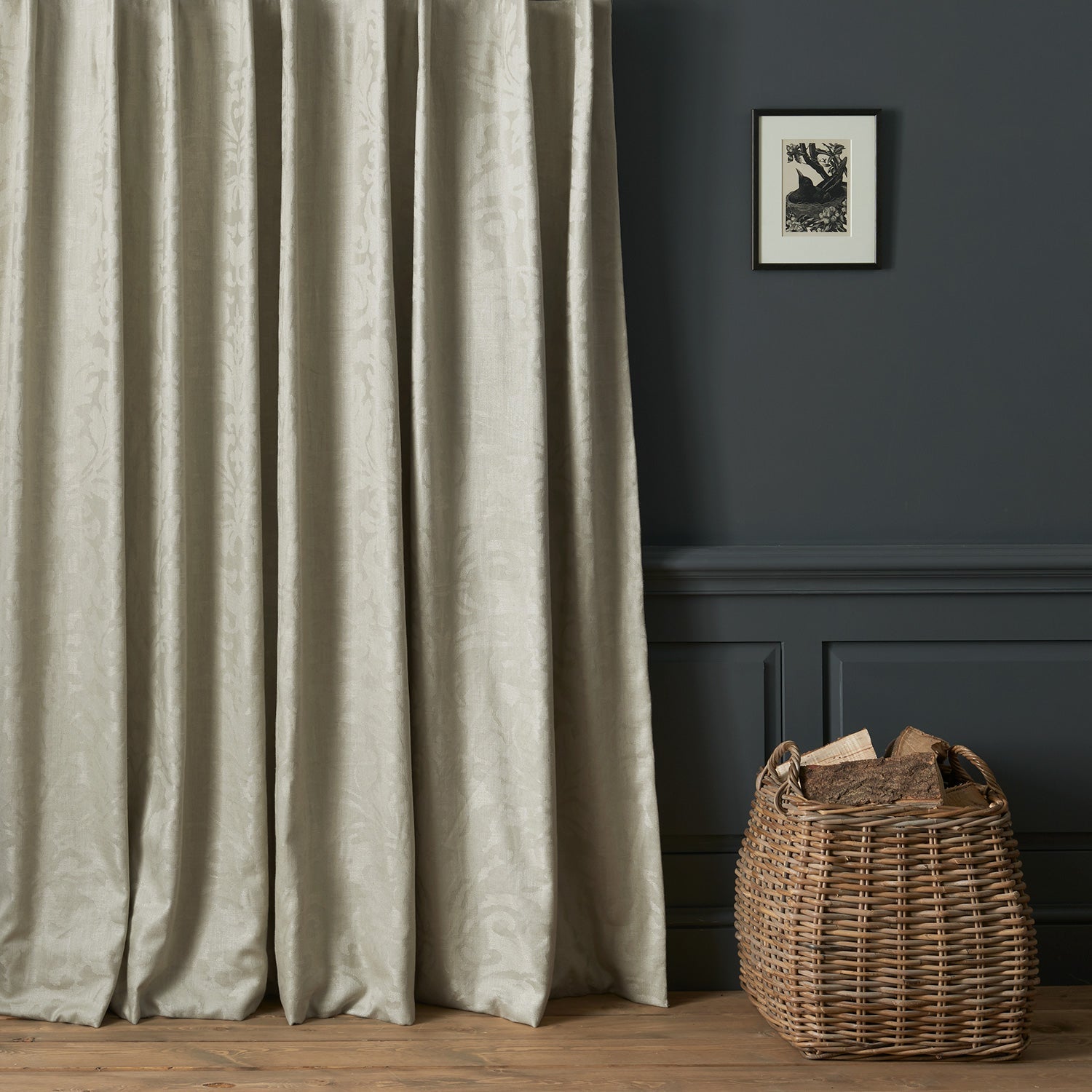 Linwood Miletto Portobello FR Made to Measure Curtains
