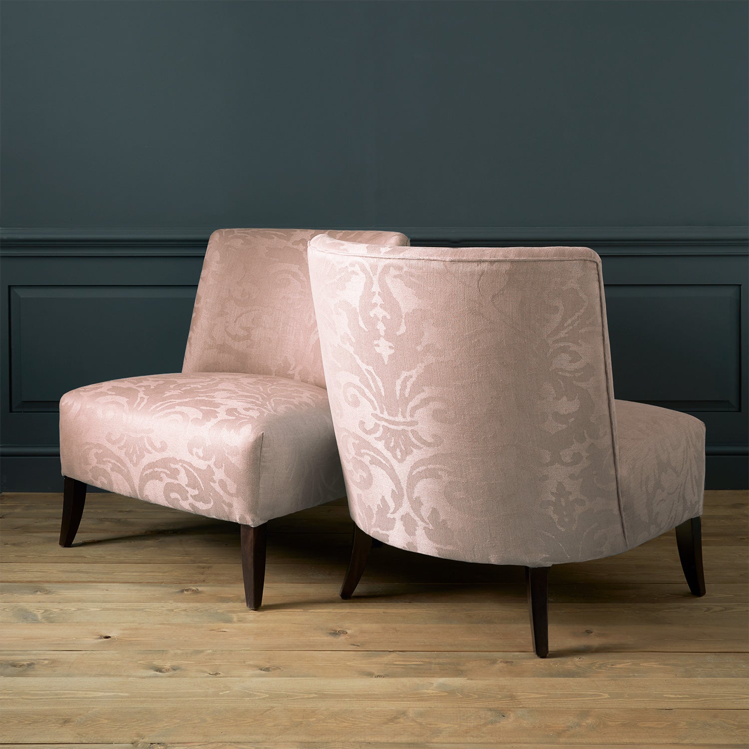 Linwood Miletto Dusky Pink Made to Measure Curtains