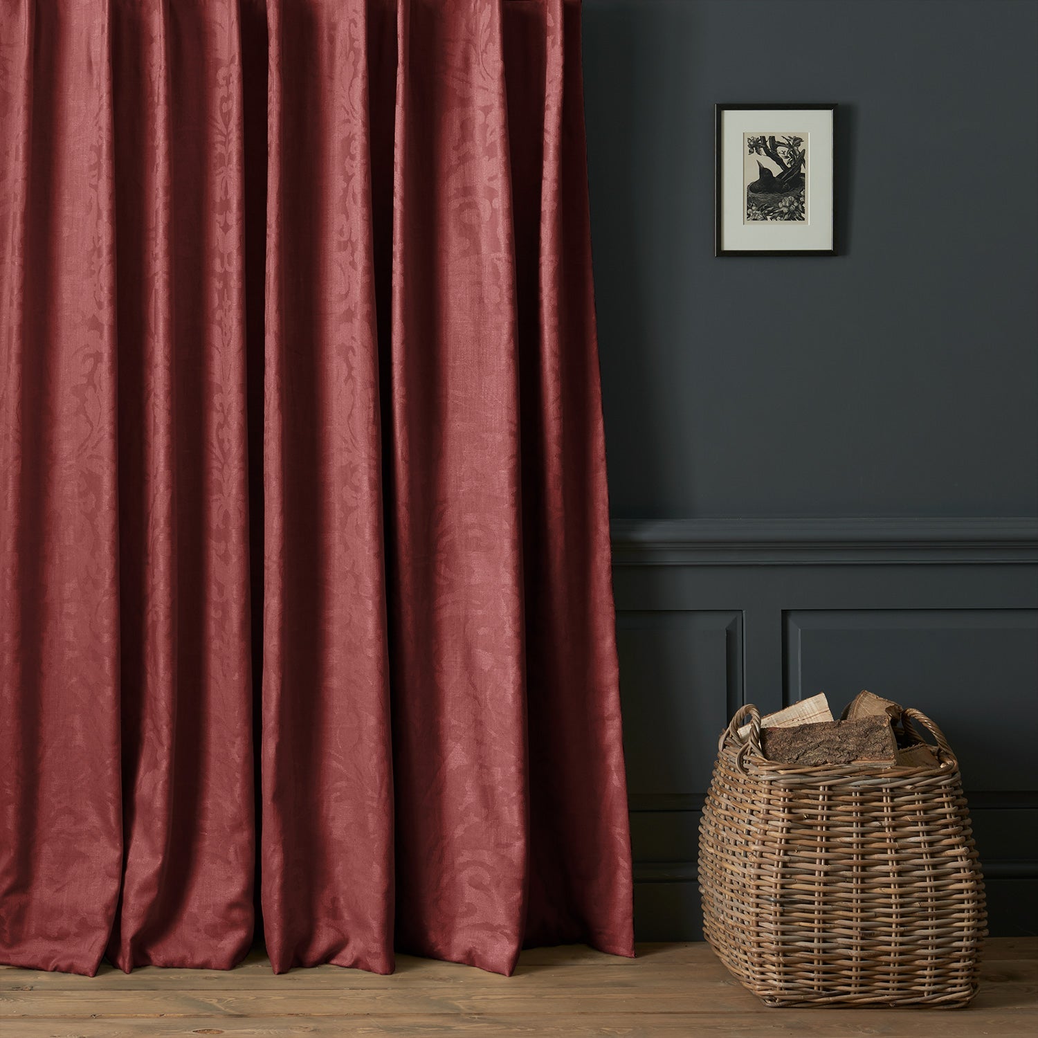 Linwood Miletto Damson Made to Measure Curtains