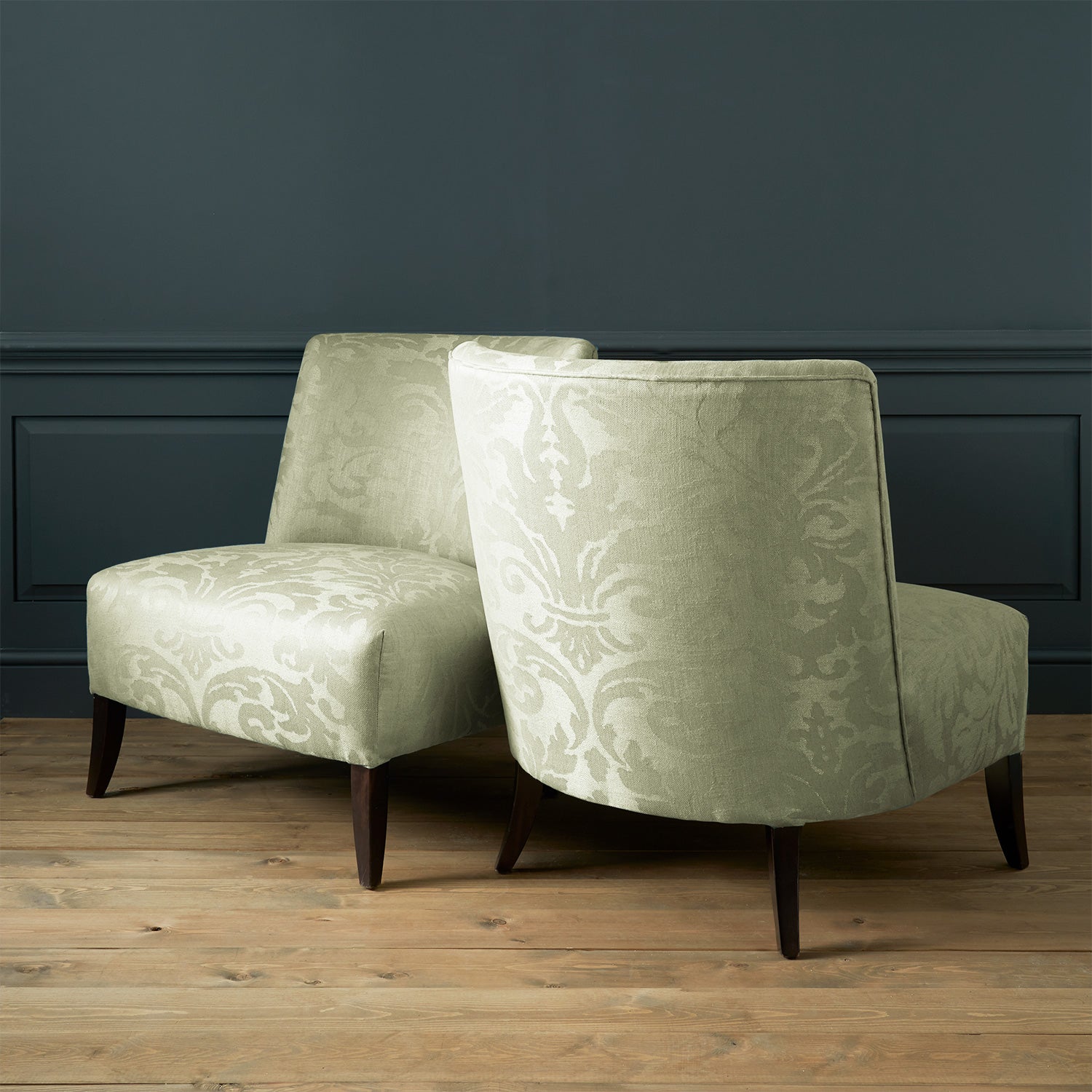 Linwood Miletto Pistachio FR Made to Measure Curtains