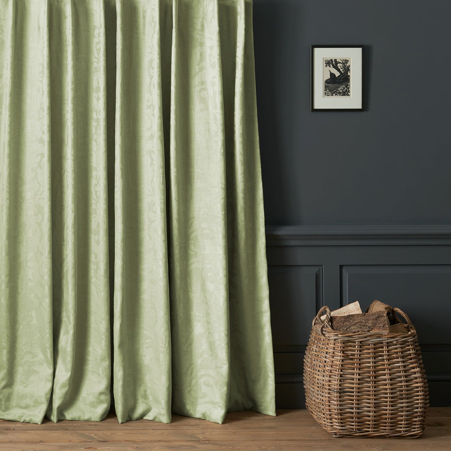 Linwood Miletto Leaf Made to Measure Curtains