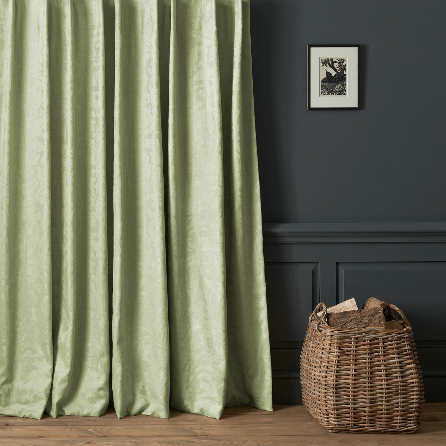 Linwood Miletto Leaf Made to Measure Curtains