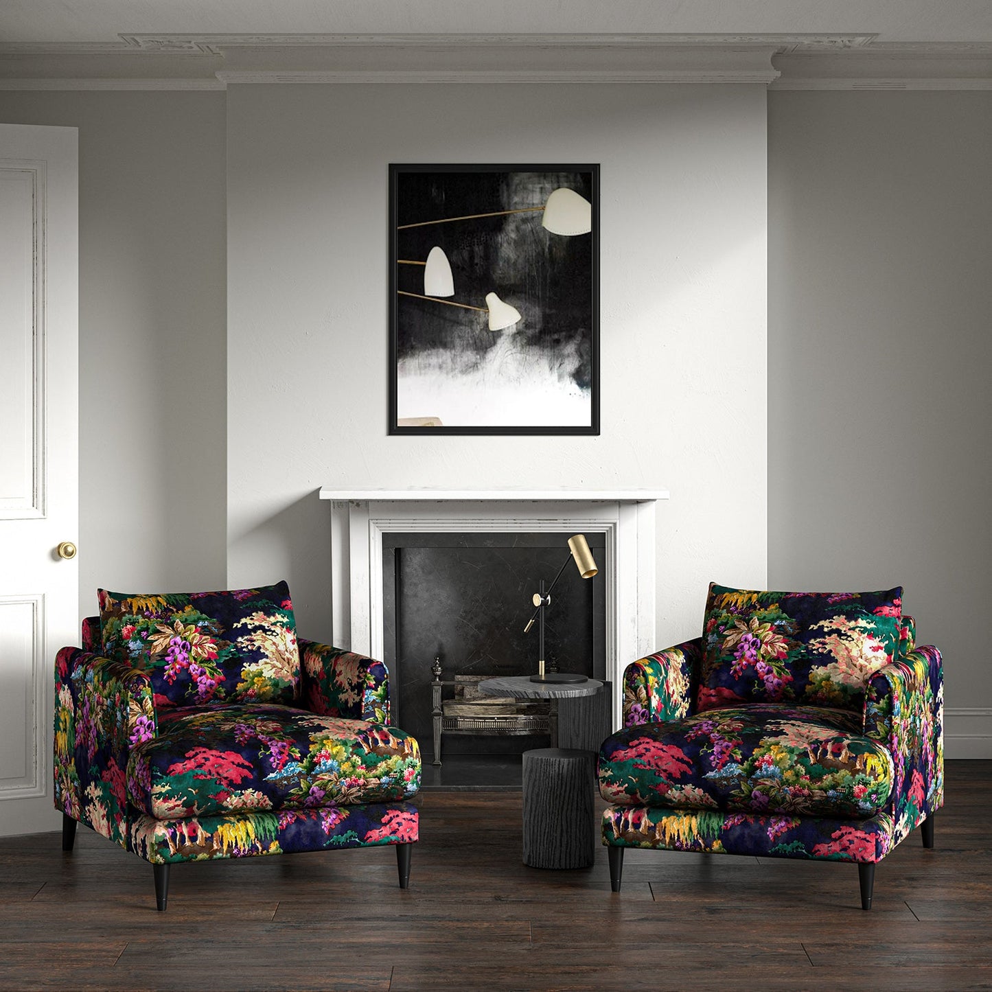 Linwood Moonlight Serenade Night Sky Made to Measure Curtains