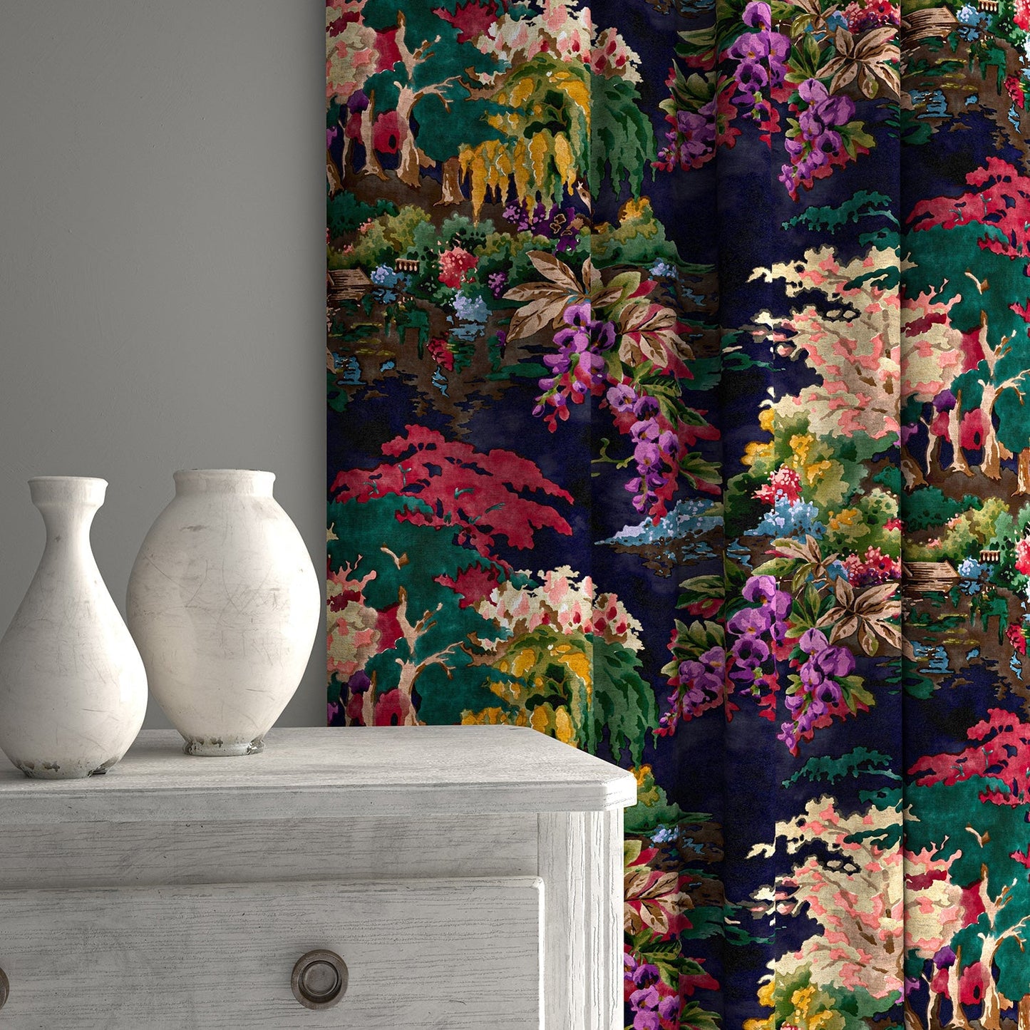 Linwood Moonlight Serenade Night Sky Made to Measure Curtains