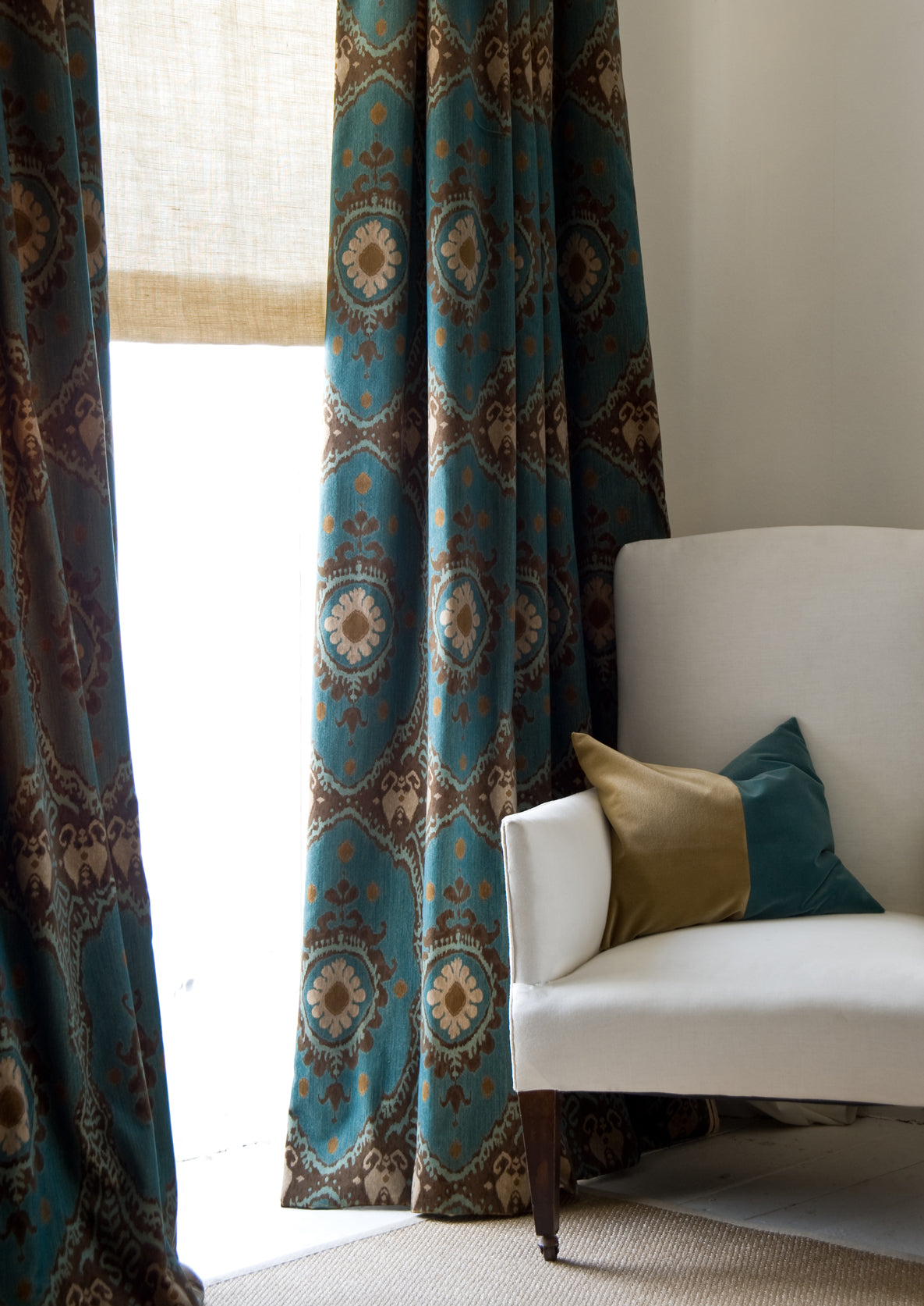 Lewis & Wood Nikita Marina Made to Measure Curtains – lifestyle photograph